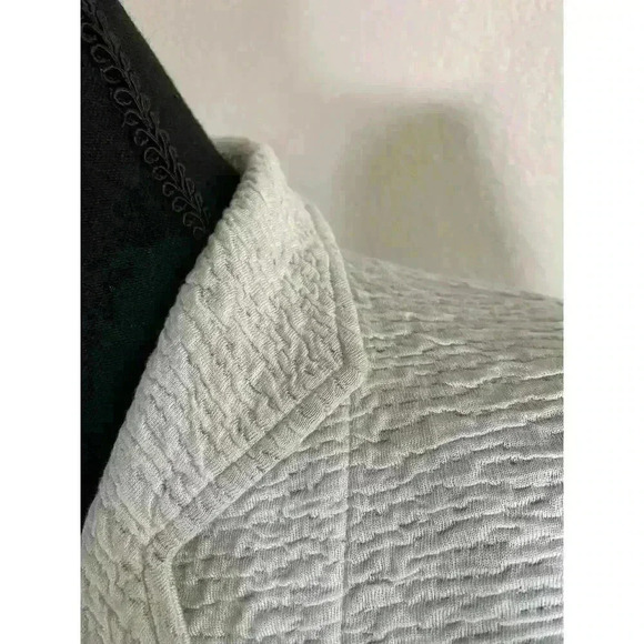 Eileen Fisher tencel textured knit Jacquard Kimono off white Women size XS - Picture 14 of 16